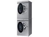 Bespoke 5.3 cu. ft. Ultra Capacity Front Load Washer with AI OptiWash™ and Auto Dispense in Silver Steel