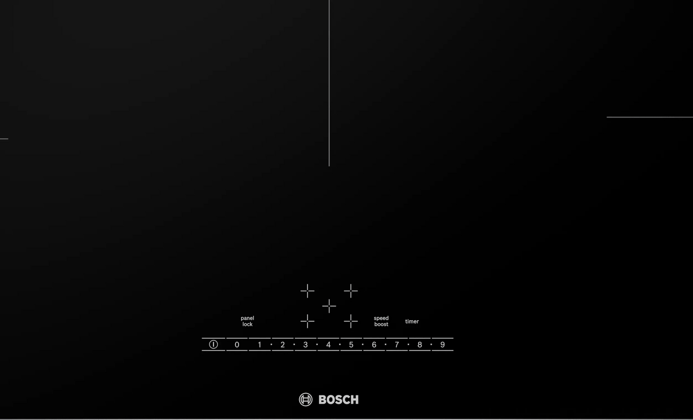 500 Series Induction Cooktop 36" Black, Without Frame