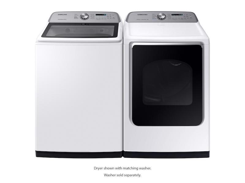 7.4 cu. ft. Electric Dryer with Steam Sanitize+ in White