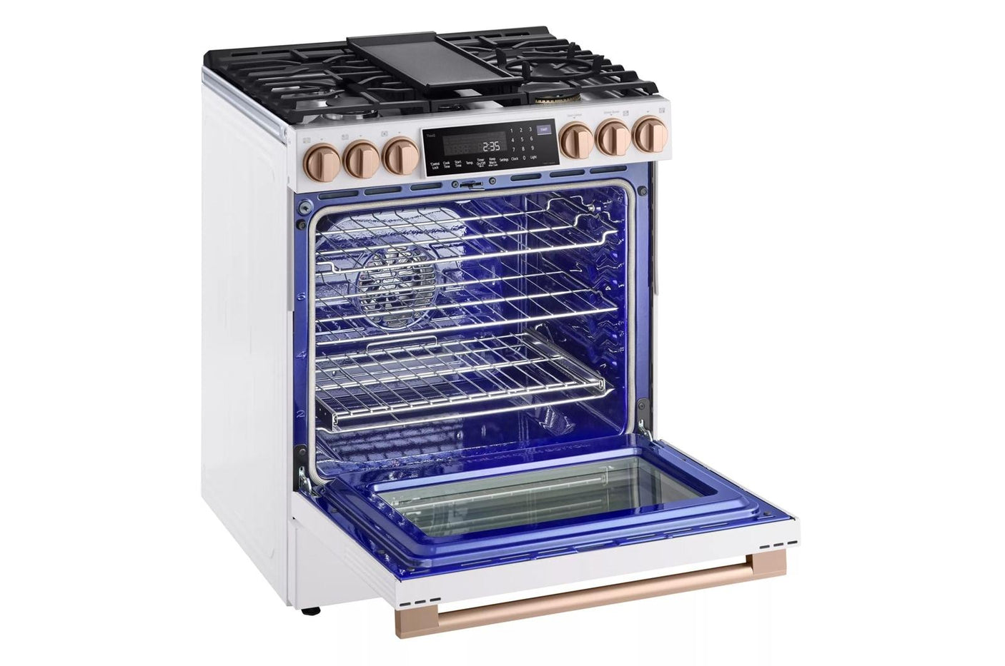 LG STUDIO 6.3 cu. ft. InstaView® Gas Slide-in Range with ProBake Convection® and Air Fry