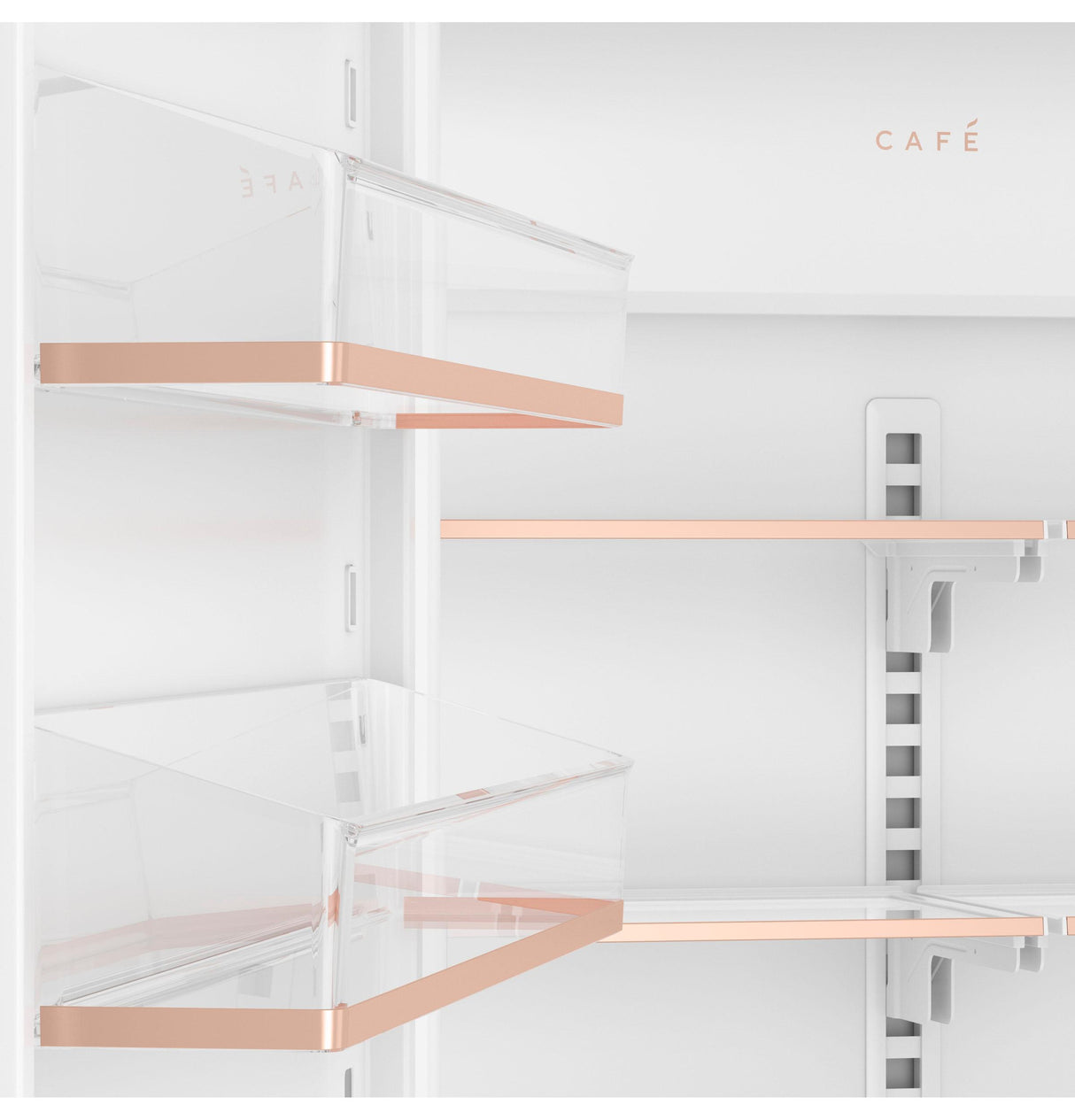 CAFE™ 36" Panel-Ready Integrated Bottom-Freezer Refrigerator - Left Swing