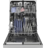 GE® ENERGY STAR® Front Control with Stainless Steel Interior Dishwasher with Sanitize Cycle & Dry Boost