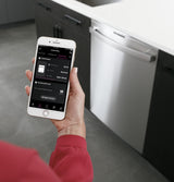 GE Profile™ ENERGY STAR® Fingerprint Resistant Top Control with Stainless Steel Interior Dishwasher with Sanitize Cycle & Twin Turbo Dry Boost