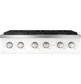 Café™ 36" Commercial-Style Gas Rangetop with 6 Burners (Natural Gas)