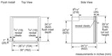 500 Series, 30", Single Wall Oven, SS, Thermal, Knob Control