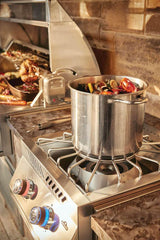 Built-in 700 Series Power Burner with Stainless Steel Cover , Propane, Stainless Steel