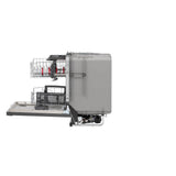 GE® Hybrid Stainless Steel Interior Dishwasher with Hidden Controls