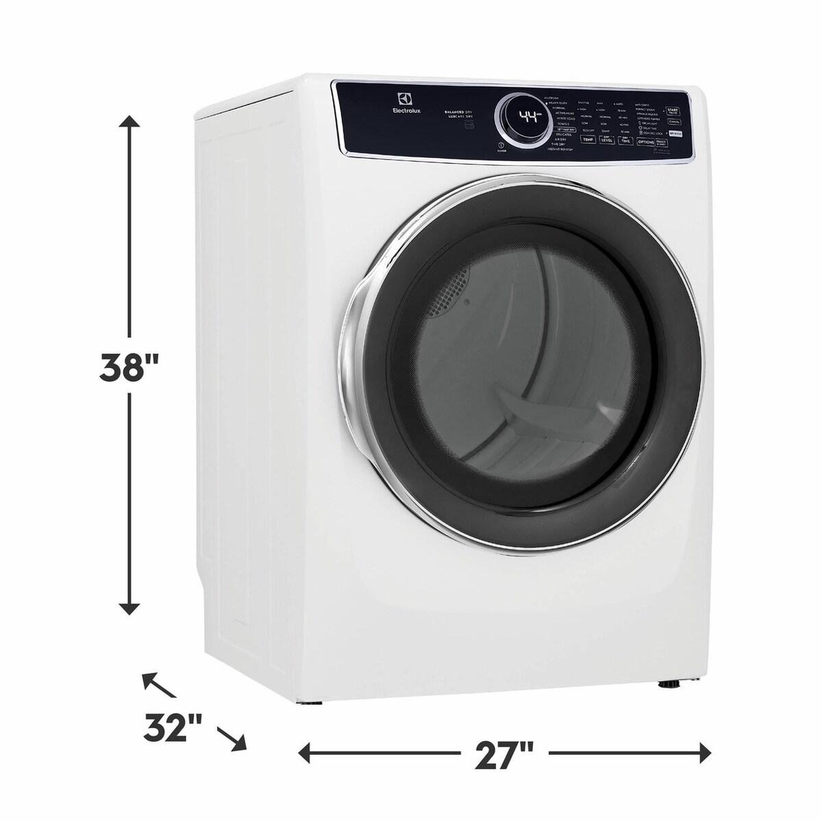 Front Load Perfect Steam™ Electric Dryer with Predictive Dry™ and Instant Refresh - 8.0 Cu. Ft.