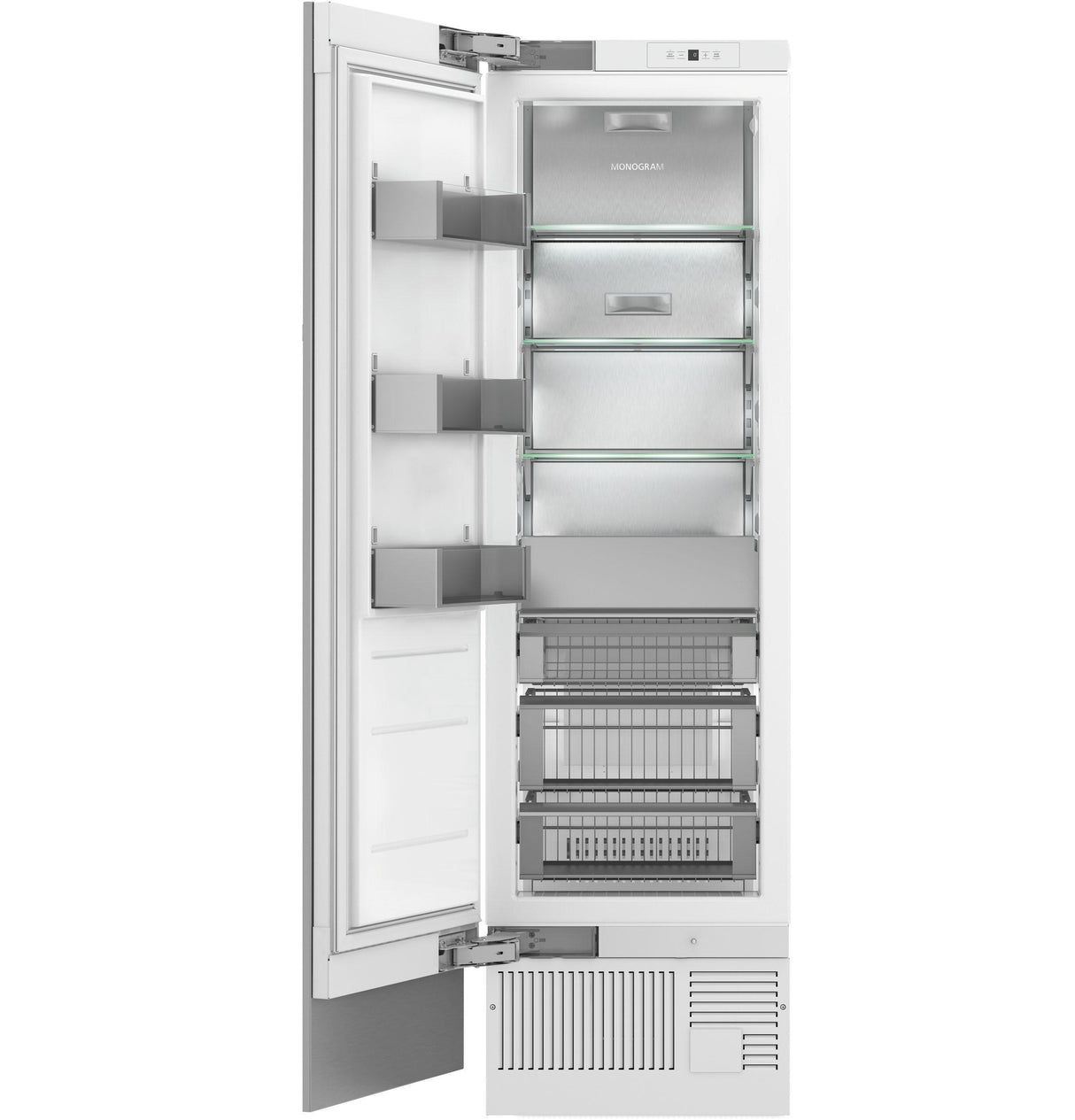 Monogram 24" Smart Integrated Column Freezer