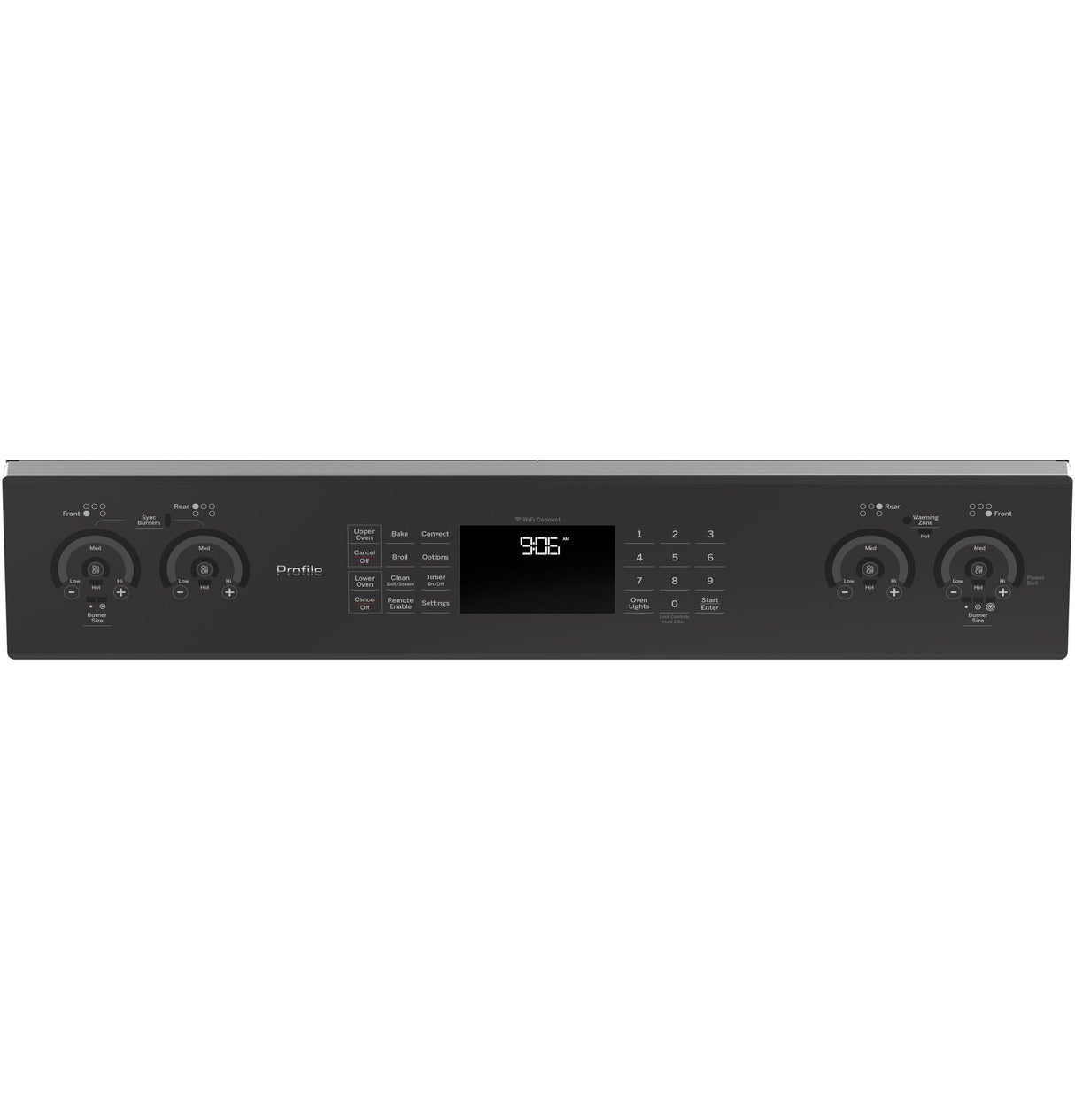 GE Profile™ 30" Smart Slide-In Electric Double Oven Convection Range