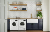 300 Series Compact Washer , White