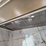42" CCC 600/395 CFM Insert Hood Liner Stainless