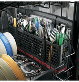 GE Café™ Series Stainless Interior Built-In Dishwasher with Hidden Controls