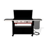 Slate® 36" Rust-Resistant Griddle (Natural Gas) - Black