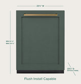 CAF(EBACK)™ CustomFit ENERGY STAR® Panel-Ready Stainless Interior Smart Dishwasher with Ultra Wash Top Rack and Dual Convection Ultra Dry™
