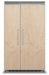 48"W. Built-in Panel Ready Side-by-Side Refrigerator/Freezer