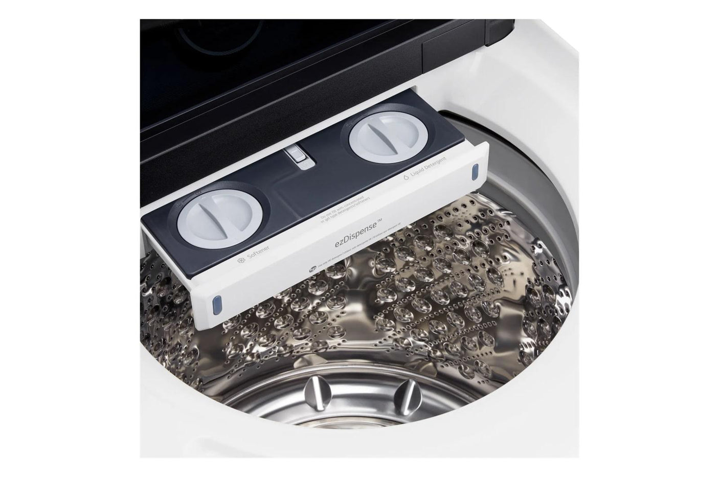5.5 cu.ft. Mega Capacity Top Load Washer with TurboWash™ Washer with Steam, ezDipense, Wi-Fi Connectivity, White