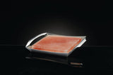 Himalayan Salt Block with Stainless Steel Topper with PRO Grill Topper