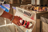 Built-in 700 Series Power Burner with Stainless Steel Cover , Propane, Stainless Steel