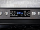 5.9 cu. ft. Freestanding Electric Range with Flex Duo™ & Dual Door in Black Stainless Steel