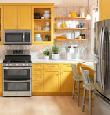 GE 30" Free-Standing Gas Double Oven Convection Range