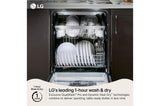 Smart FlushFit™ Top Control Dishwasher with 1-Hour Wash & Dry, QuadWash® Pro, and Dynamic Heat Dry™ w/AutoVent Dry™