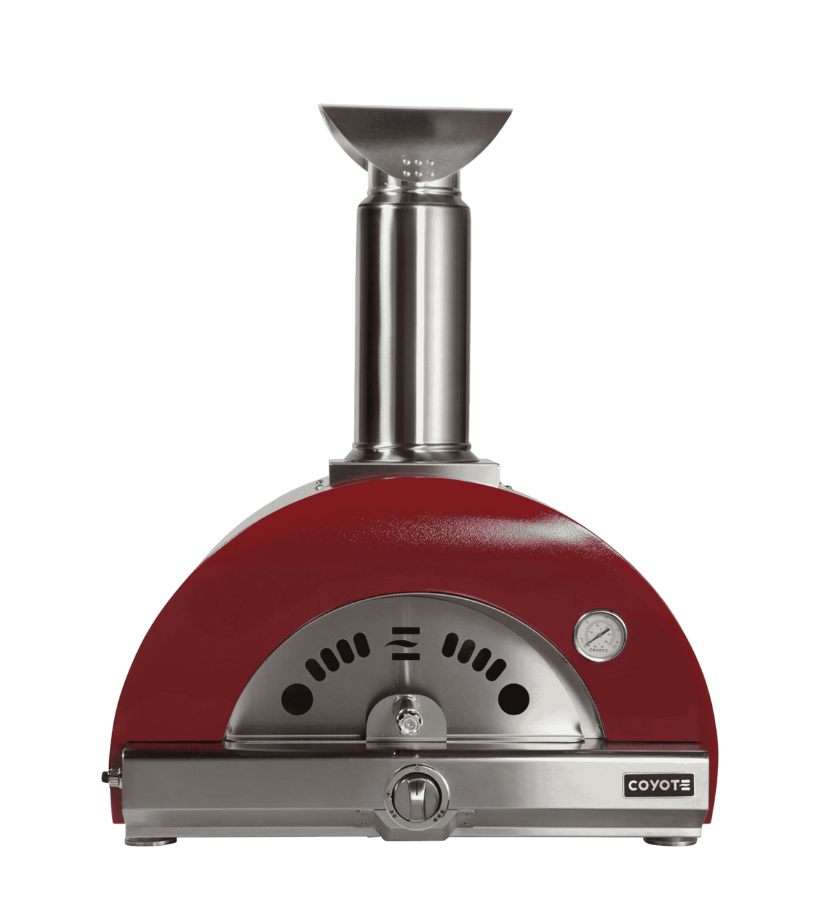 30" Hybrid Multi-Fuel Pizza Oven (Red)