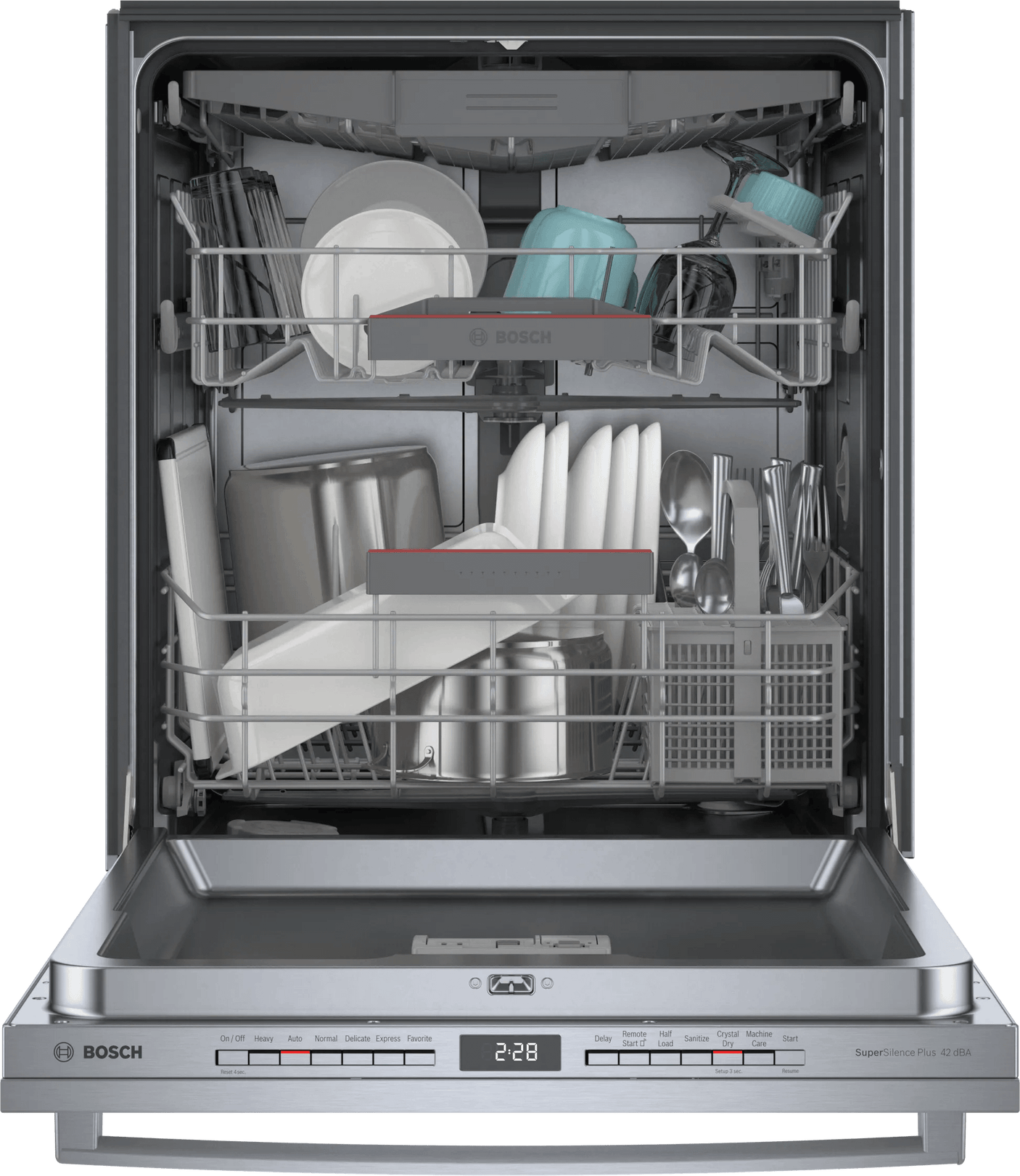 800 Series Dishwasher 24" Stainless steel