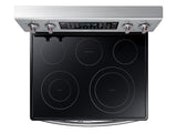 5.9 cu ft. Smart Freestanding Electric Range with Flex Duo™ & Dual Door in Stainless Steel