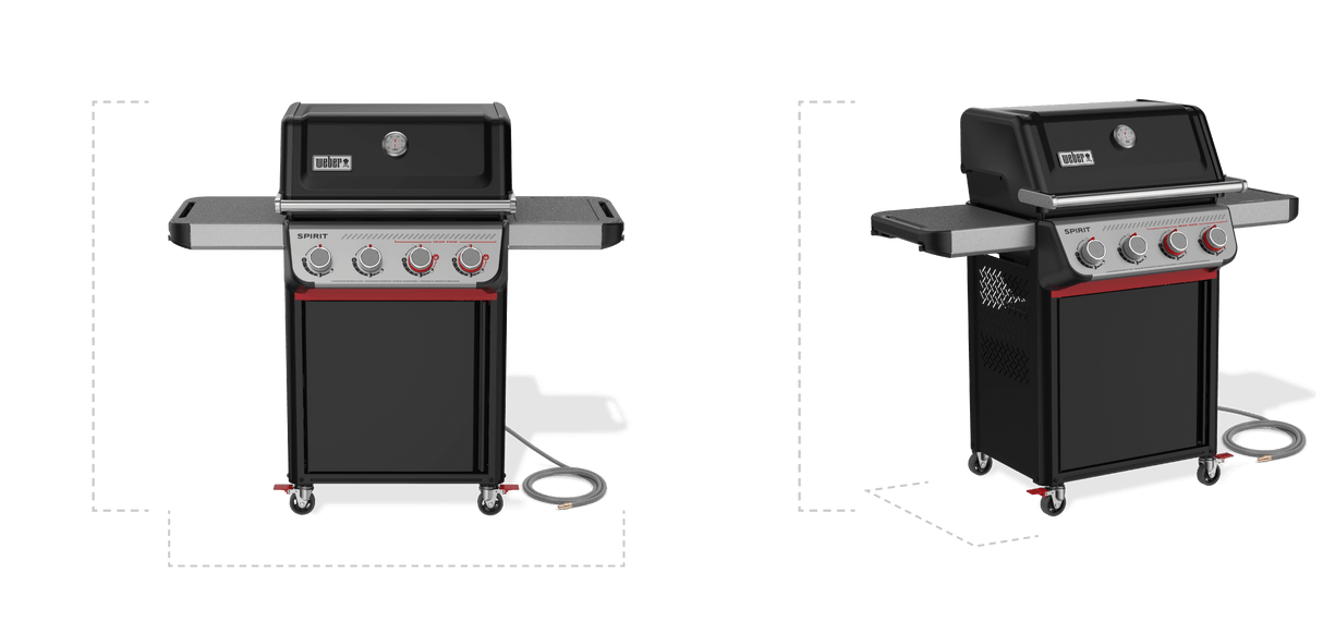 Spirit® E-425C Gas Grill (Natural Gas) - Black