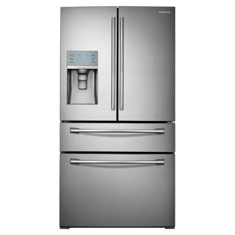 36" Wide, 30 cu. ft. Capacity 4-Door French Door Food ShowCase Refrigerator (Stainless Steel)