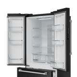 30 Inch 17.5 Cu Ft French Door Counter Depth Refrigerator With Ice Maker In Black/stainless Steel  Gordon Ramsay Series