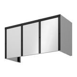 Duct Cover Banding Kit, 48in x 18in, Matte Black