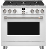 Café™ 36" Smart All-Gas Commercial-Style Range with 6 Burners (Natural Gas)