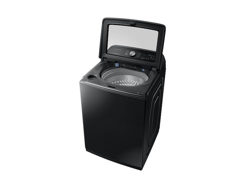 WA7200 5.4 cu. ft. Top Load Washer with Active WaterJet in Black Stainless Steel