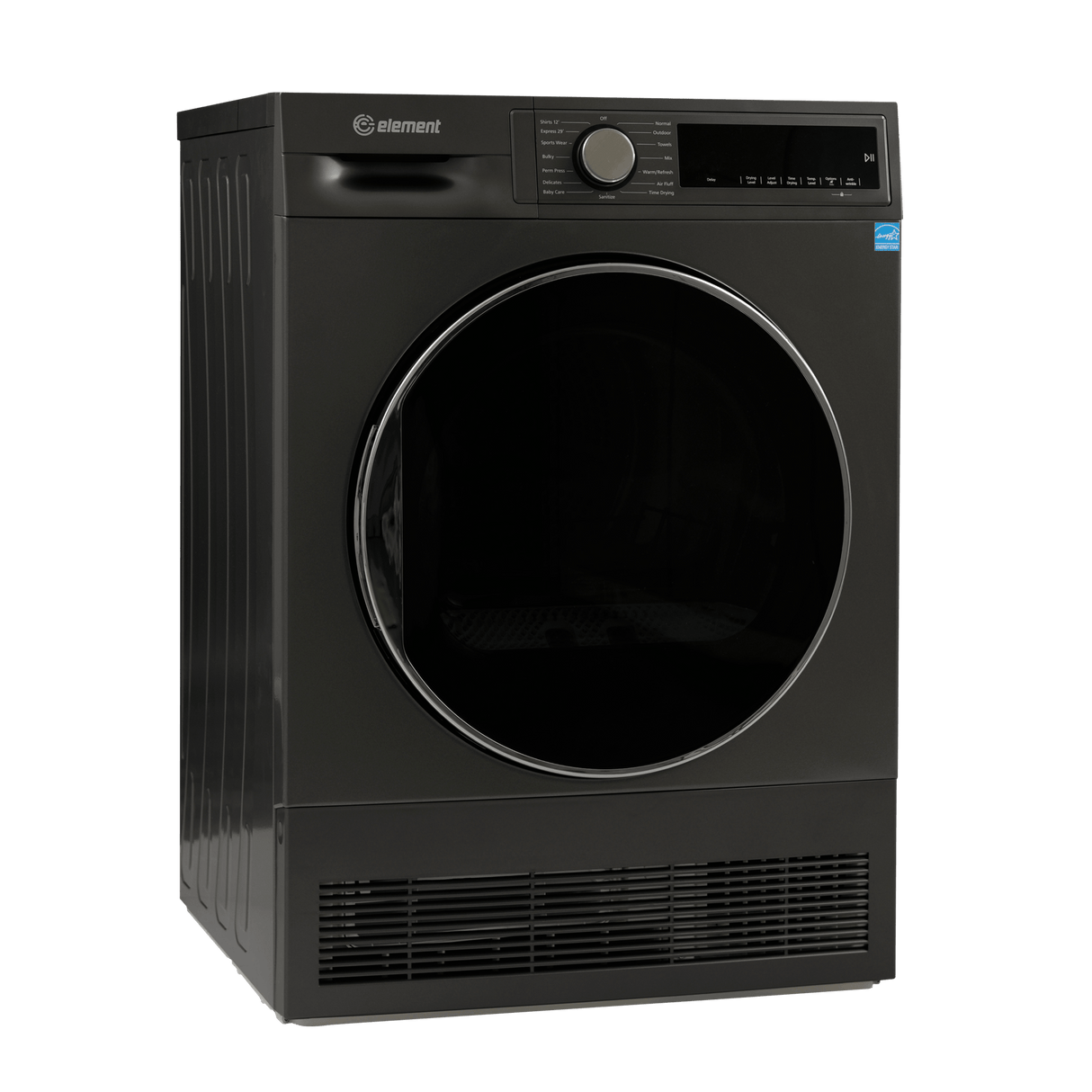 Element 4.0 cu. ft. Front Load Electric Dryer - Gray, ENERGY STAR (ECD4224EGG)