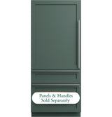 CAFE™ 36" Panel-Ready Integrated Bottom-Freezer Refrigerator - Left Swing