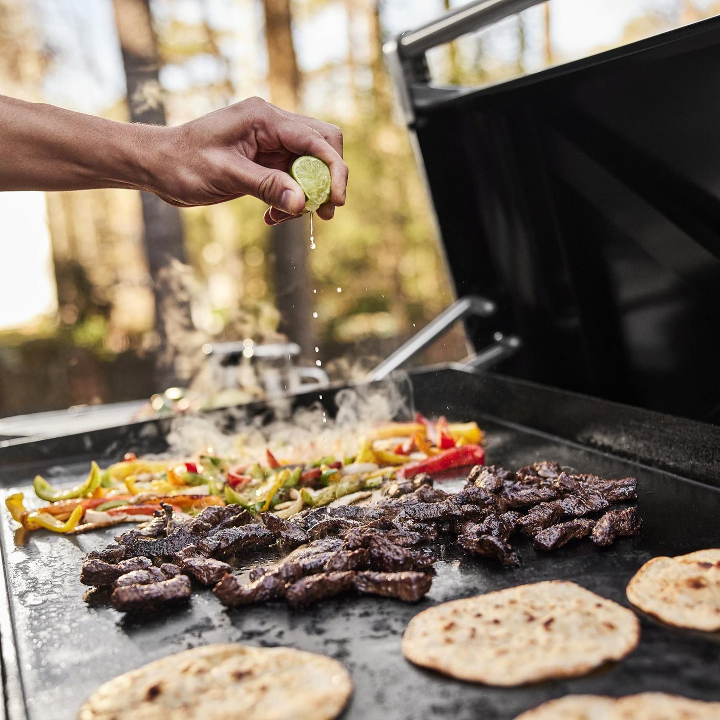 Slate® 36" Rust-Resistant Griddle (Liquid Propane) - Black