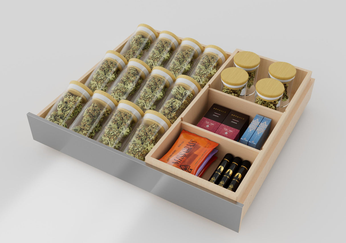 Wine and Weed 24" Panel Ready Glass RH