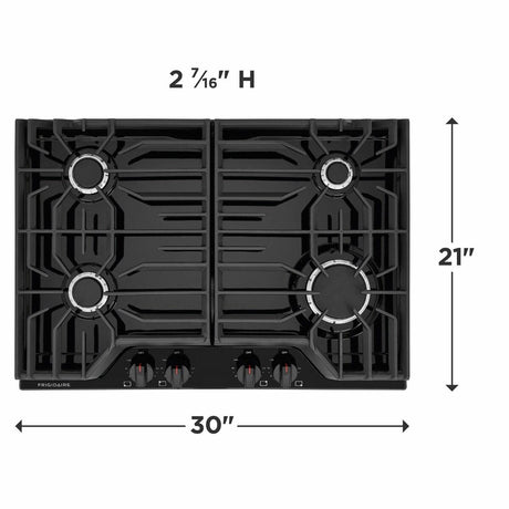 30" Gas Cooktop