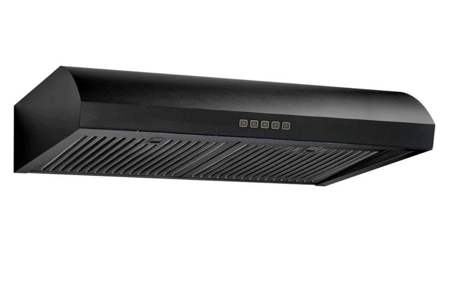 30" 400 CFM Under Cabinet Range Hood Black