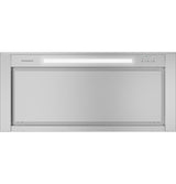 Monogram 48" Wall-Mounted Pyramid Chimney Vent Hood with Air Quality Sensors