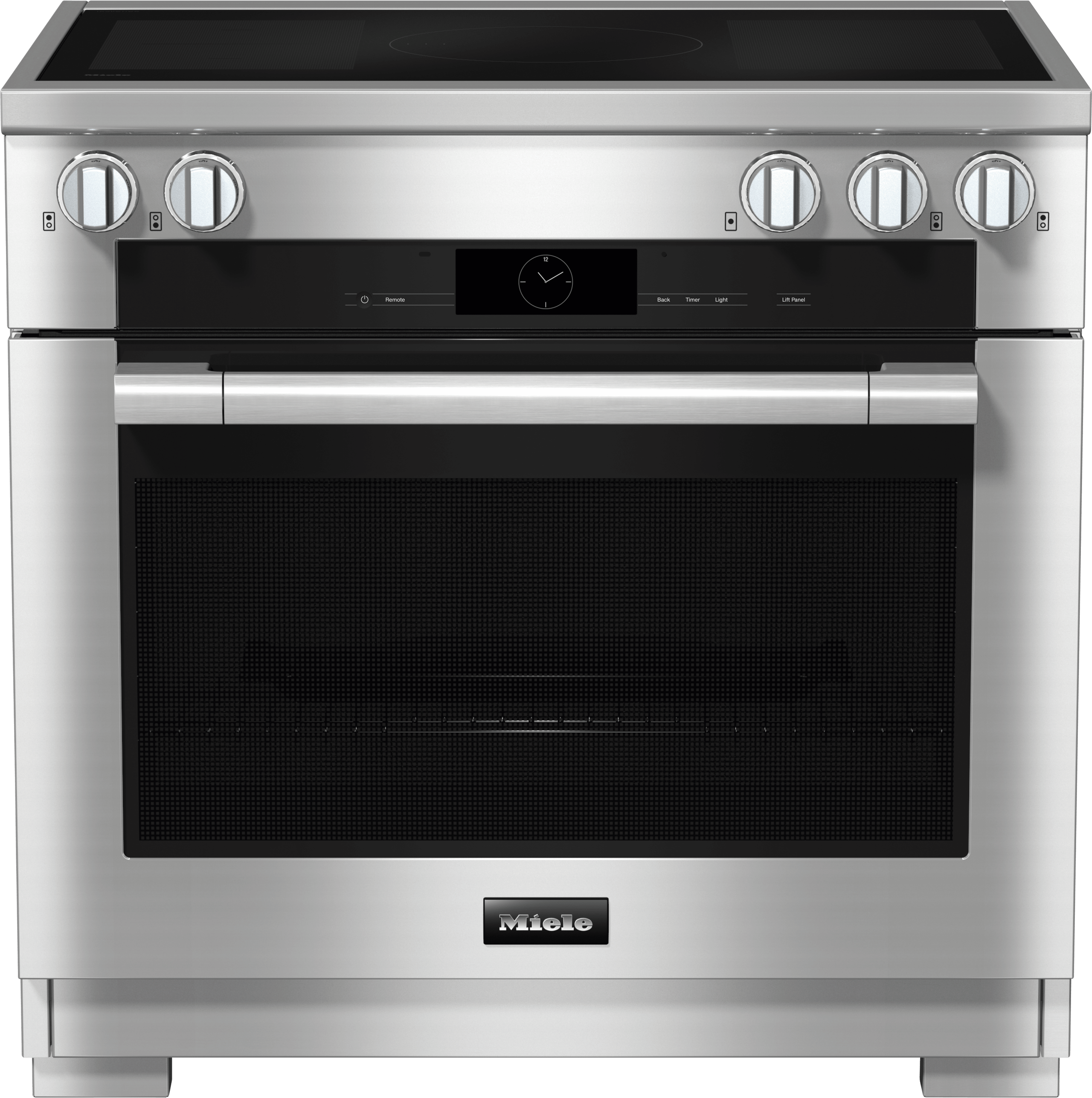 HR 1632-3 I - 36" Range Fully electric model with induction cooktop and M Touch controls