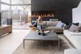 Luminex 65 LCD Electric Linear Built-in Fireplace