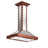 ZLINE 36" Designer Series Stainless Island Range Hood (KB2i-SCCXS-36)