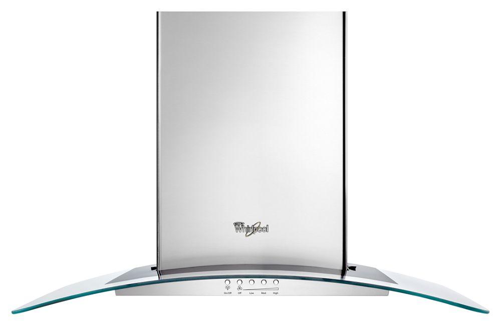 30 inch Convertible Glass Kitchen Ventilation Hood with 400-CFM Fan