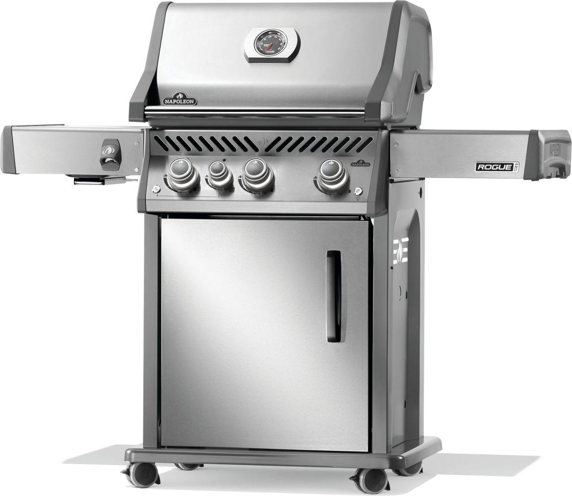Rogue PRO 425 SIB with Infrared Side Burner , Natural Gas, Stainless Steel