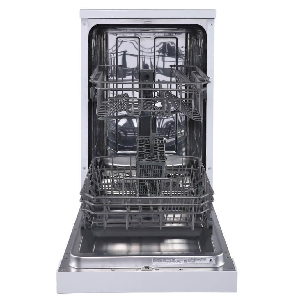 Danby 18" Wide Portable Dishwasher in White