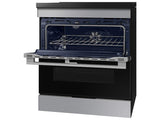 Bespoke Smart Slide-In Induction Range 6.3 cu. ft. with Flex Duo™ & Ambient Edge Lighting™ in Stainless Steel