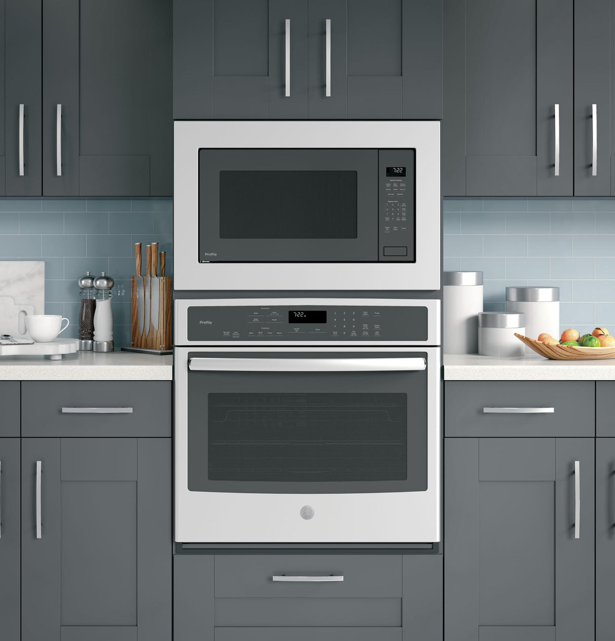 GE Profile™ Series 2.2 Cu. Ft. Built-In Sensor Microwave Oven